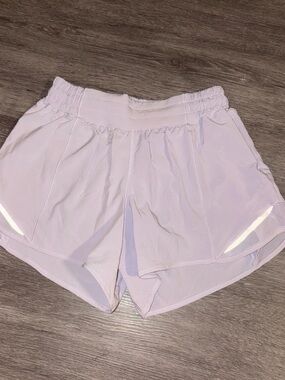 Light Lilac Women's Lululemon Hotty Hot Shorts